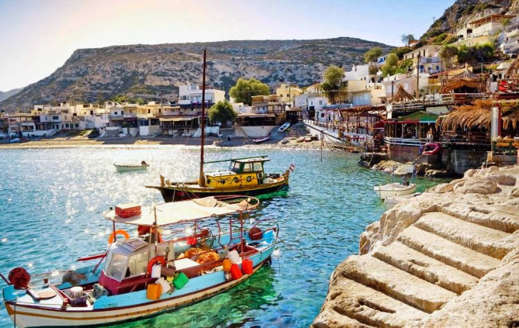 Pescuit in Creta